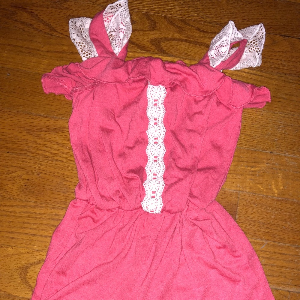 Pink girls 3T romper